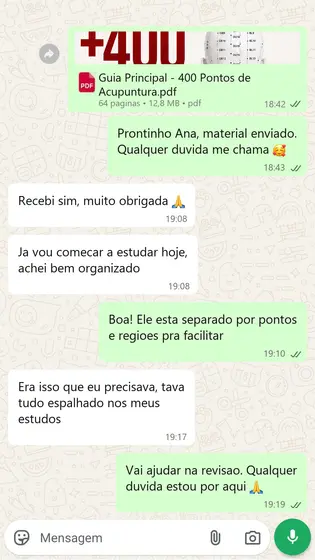 Testimonio de terapeuta: acupuntura